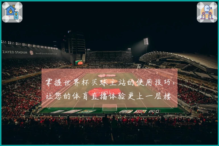 掌握世界杯买球主站的使用技巧，让您的体育直播体验更上一层楼
