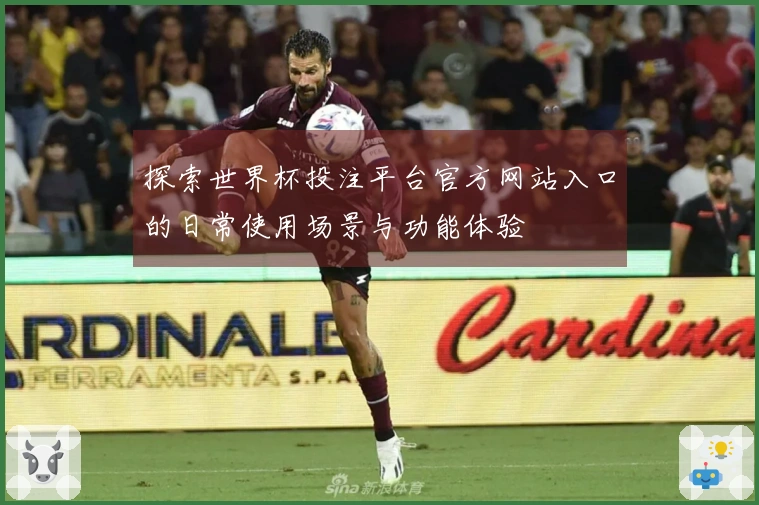 探索世界杯投注平台官方网站入口的日常使用场景与功能体验